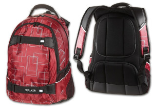 Studentský batoh Frame vínová Walker