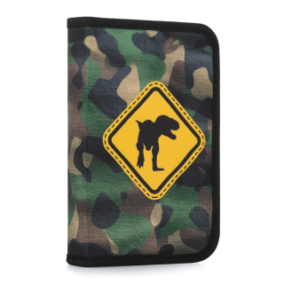 Penál 1 patrový s chlopní, naplněný T-rex