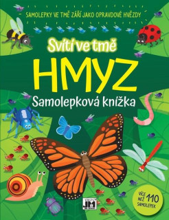 Samolepková knížka Svítí ve tmě Hmyz