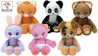 Zoopy Babies svítící ve tmě na baterie se zvukem 24 cm