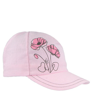 Letní lehká kšiltovka růžová vlčí mák RDX