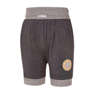 Šortky tenké harémky UV 50+ Outlast® Tm. šedý melír