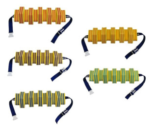 Pěnový plavecký pás 1 000 mm žlutý celopruh Matuška Dena