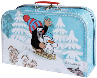 Kufřík Krtek a sněhulák 35 cm