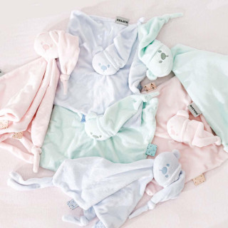 Maxi mazlíček medvídek Lapidou 100% recycled 65 cm x 40