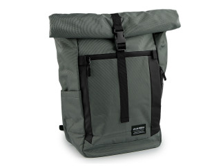 Batoh rolovací 40x45 cm Šedozelený sv.