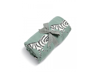Pletená deka Zebra