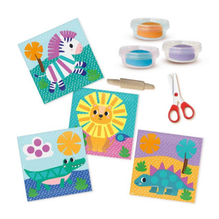 Krativní sada vystřihování tvarů z modelíny