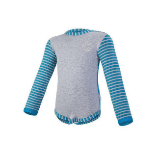 Body smyk DR Outlast® Pruh šedý melír tyrkys