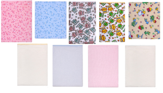 Nepromokavá podložka Akuku froté 70x50cm