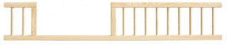 Válendová bočnice k postýlce 140 cm - přírodní