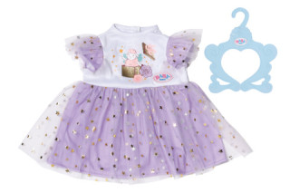 Lila šatičky s tutu BABY born 43 cm