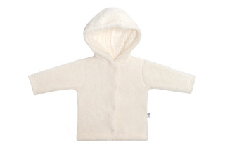 Kabátek s kapucí wellsoft Baby Service Krémový