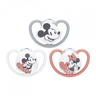 Silikonové šidítko Dudlík Space Disney Mickey Mouse Vel. 6-18 m Nuk