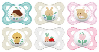 Šidítko Organic garden silikon 0-6 m MAM