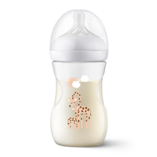 Philips AVENT Láhev Natural Response 260 ml, 1 m+, žirafa