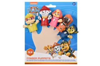 Maňásci na prst Tlapková patrola 5 ks