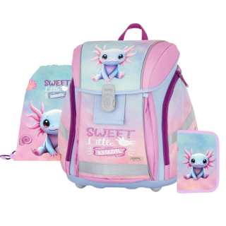 Školní set 3 ks Premium Light Axolotl