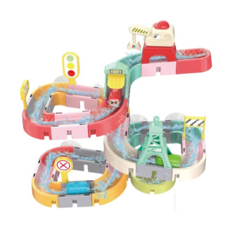 Kuličková dráha do vody DIY 47 ks