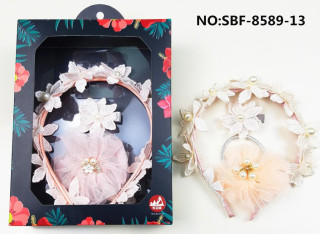 Ozdoby do vlasů růžová