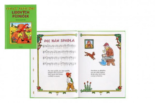 Velký zpěvník lidových písniček s ilustracemi -Josefa Lady 