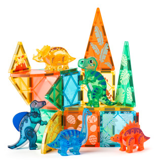 Magnetická stavebnice - Dinosauři, 23 dílů