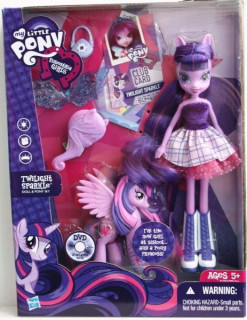 My Little Pony Equestria girls s poníkem TWILIGHT SPARKLE