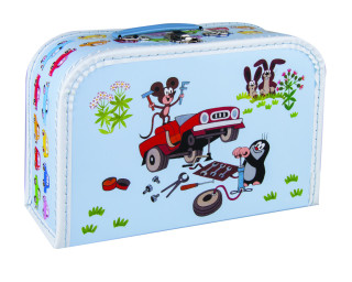 Kufřík Krtek a auto 30 cm 