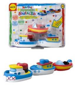 Loďka do vany s magnetem