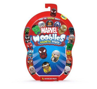 Wooblies 4 ks magnetické postavičky mix druhů 4 cm