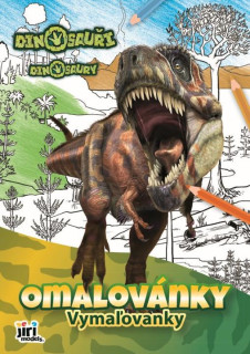 Omalovánky A4 - Dinosauři