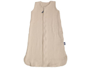 Letní 3D spací pytel mušelín moka