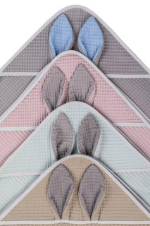 Osuška Wafel Bunny 80 x 80 cm Infantilo