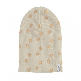 Čepička Beanie Print Rib LODGER - Birch