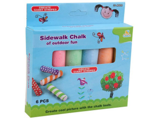 Křídy v krabičce velké 6 ks