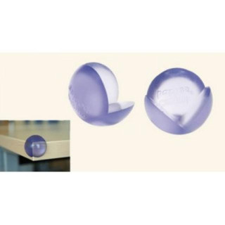 Ochrany rohů kulaté 4 ks Fialové