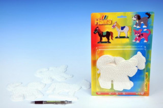 Podložka na zažehlovací korálky - kočka,kůň,pes