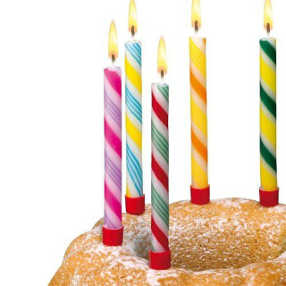 Dortové svíčky 6 ks