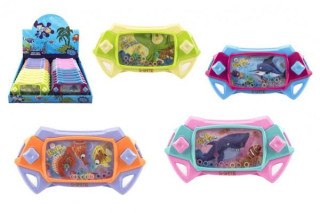 Vodní hra mořský svět plast hlavolam 17 cm