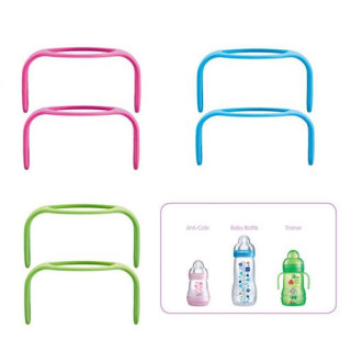 Ouška na kojenecké láhve hold my bottle 2 ks MAM