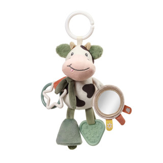 Závěsná senzorická hračka na kočárek a postýlku pro miminka 0 m+ Cow Bingo BabyOno
