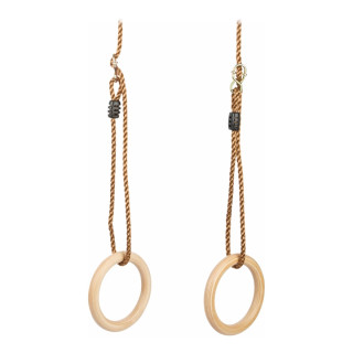 Dřevěné gymnastické kruhy Small Foot