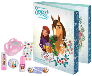 Adventní kosmetický kalendář dětský  Lucky and Spirits Beaut