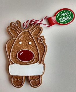 Perníčky ozdoba na stromeček Bez textu sob