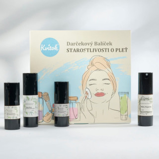 Balíček kompletní péče o mastnou a problematickou pleť Kvitok