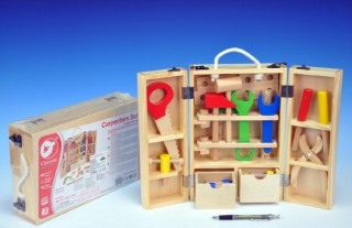 Nářadí dřevěné 25 ks v kufříku