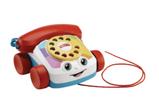 Fisher Price tahací telefon