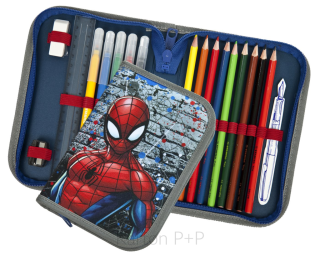 Penál 1 p. naplněný Spiderman