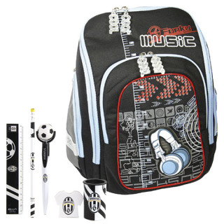 Školní batoh Cool Cherry set - 6dílná sada - Funky Music - Juventus