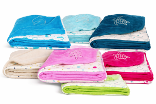 Dětská deka Wellsoft bio-bavlna 100 x 70 cm 